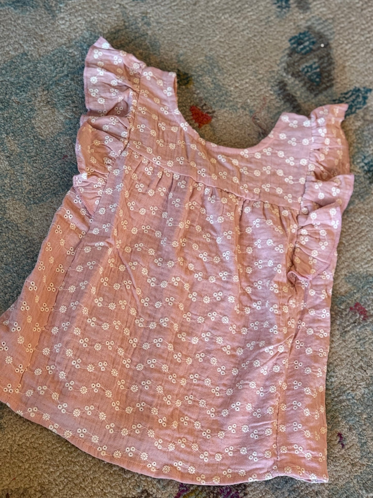 Spring Eyelet Top