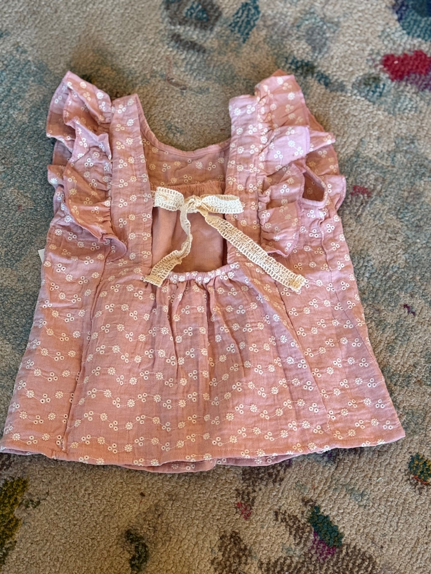 Spring Eyelet Top