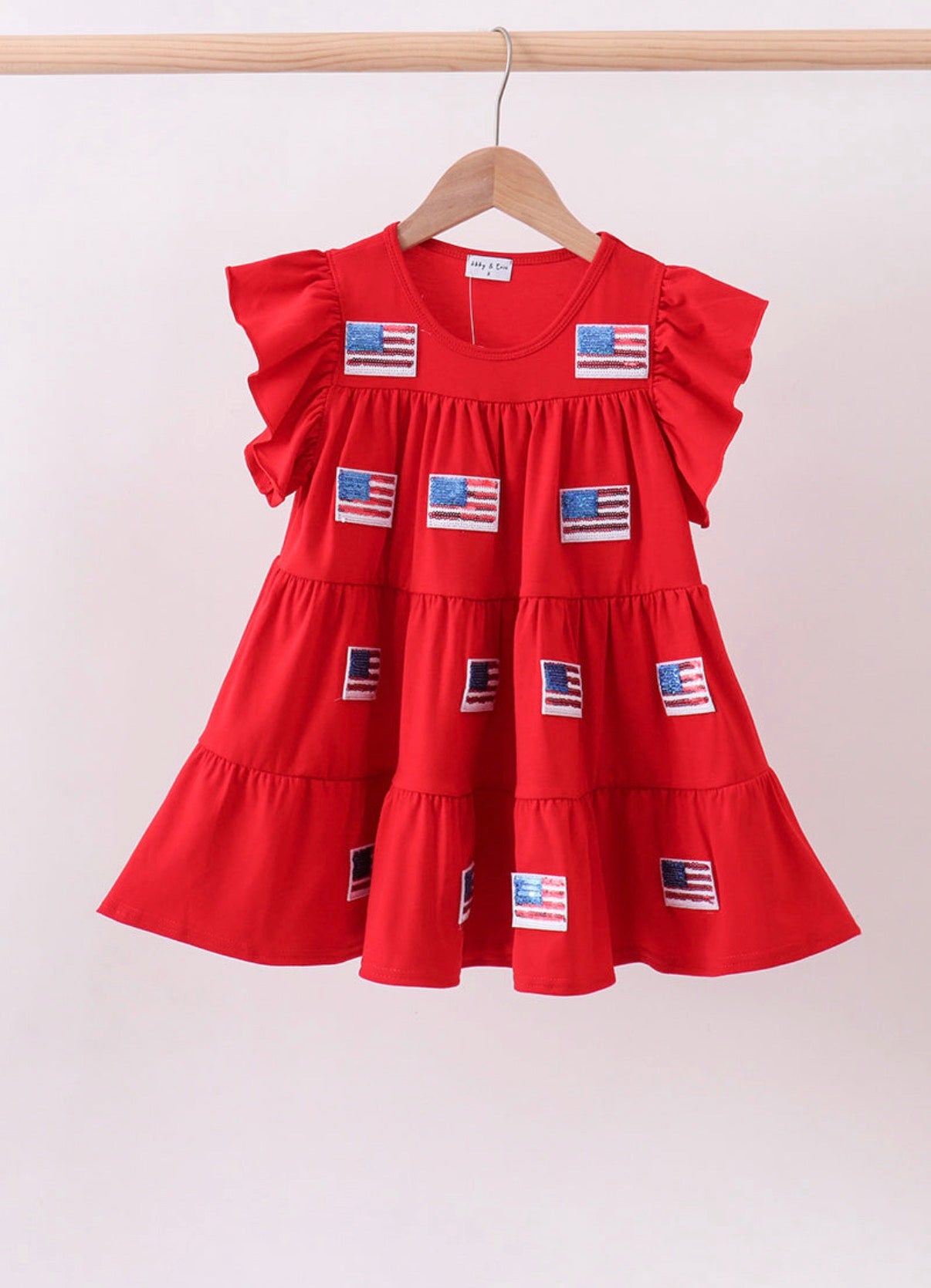 Sequin American Flag Drese