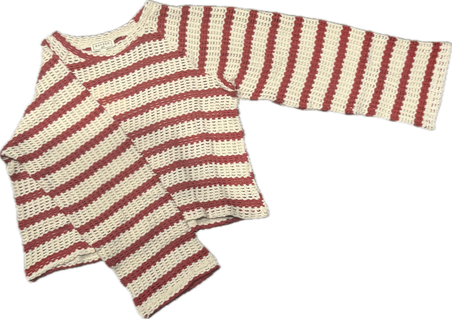 Red and White Sweater