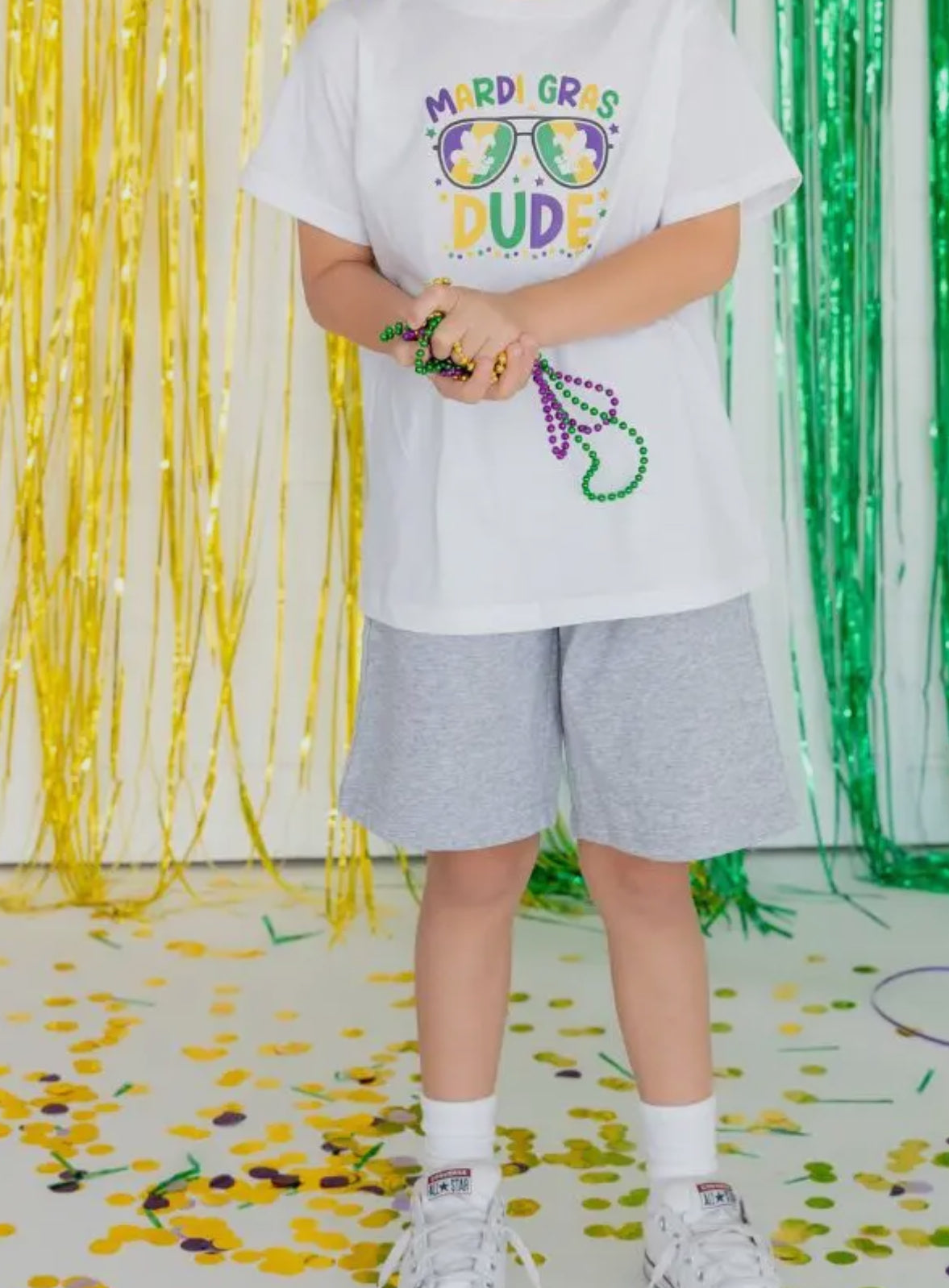 Mardi Gras Dude Tee