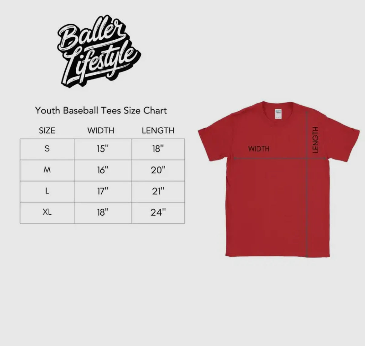 Baller Baseball Bat Tee