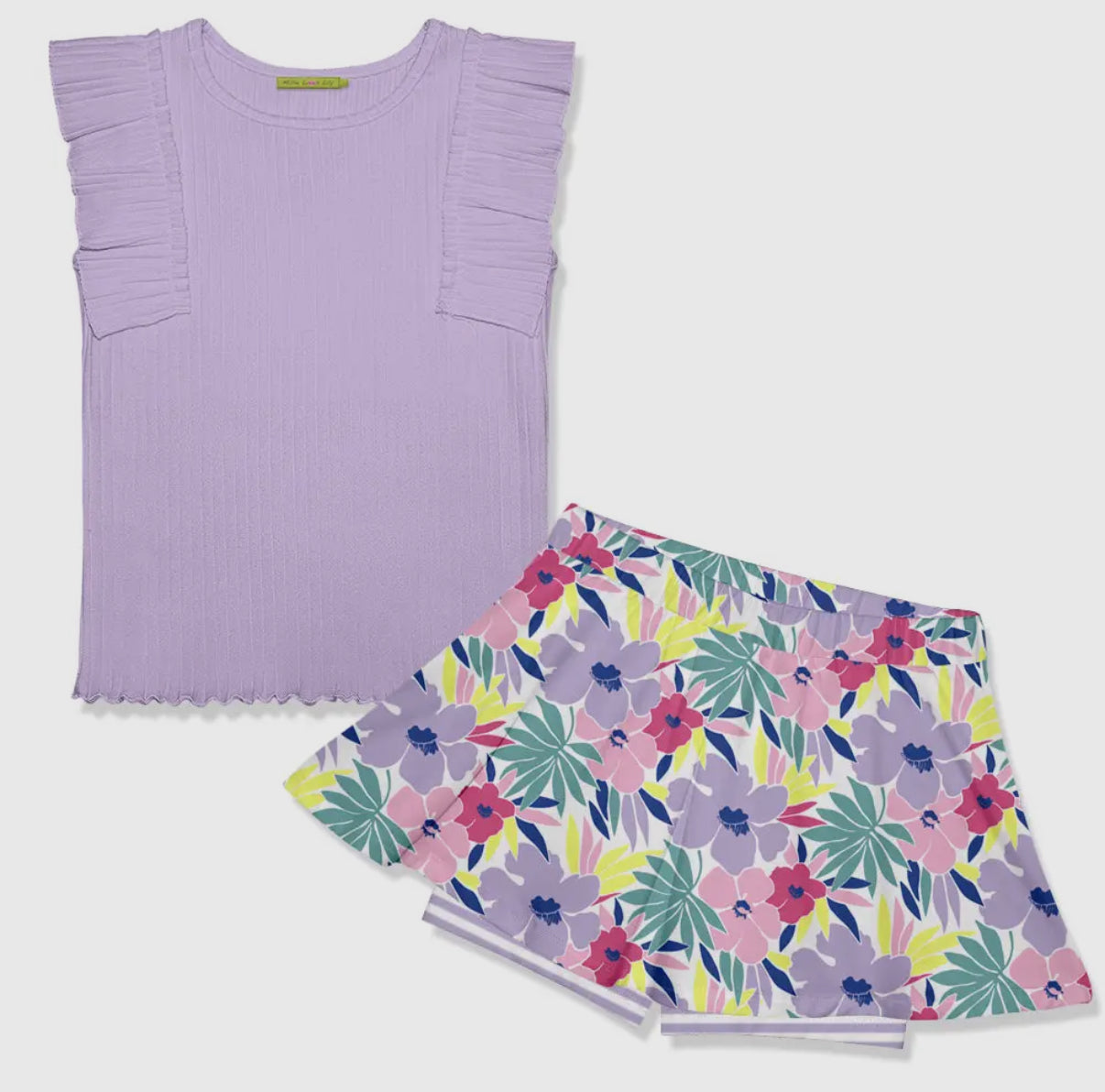 Orchid Petal Skort Set