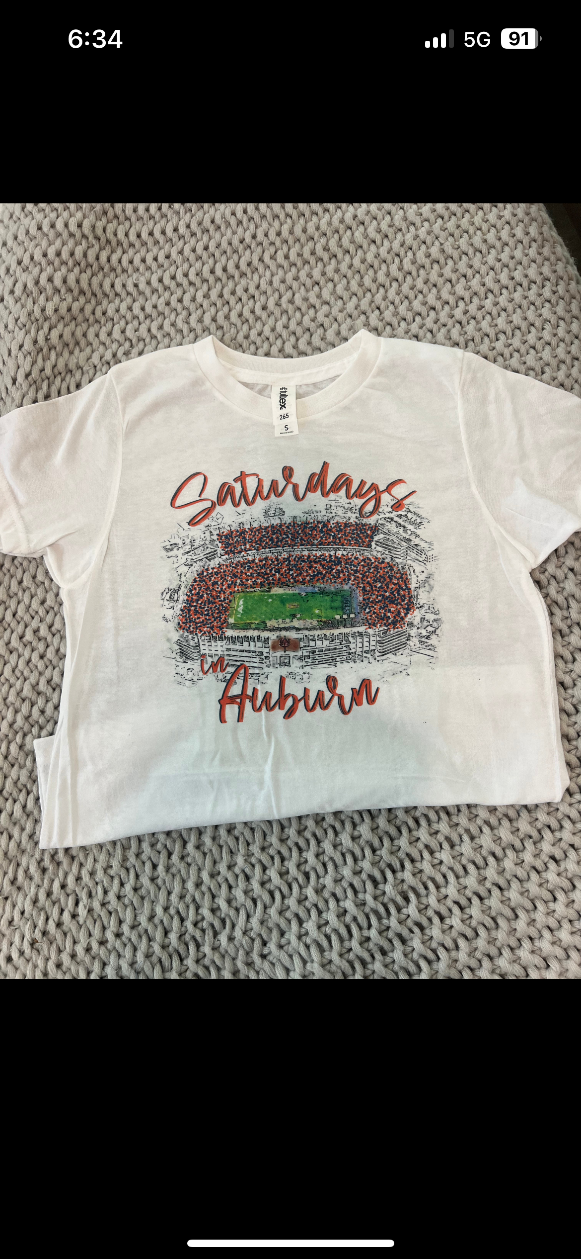 Saturdays in Auburn Tee