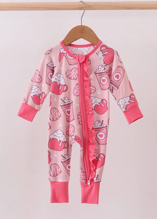 Valentine Pajama One Piece