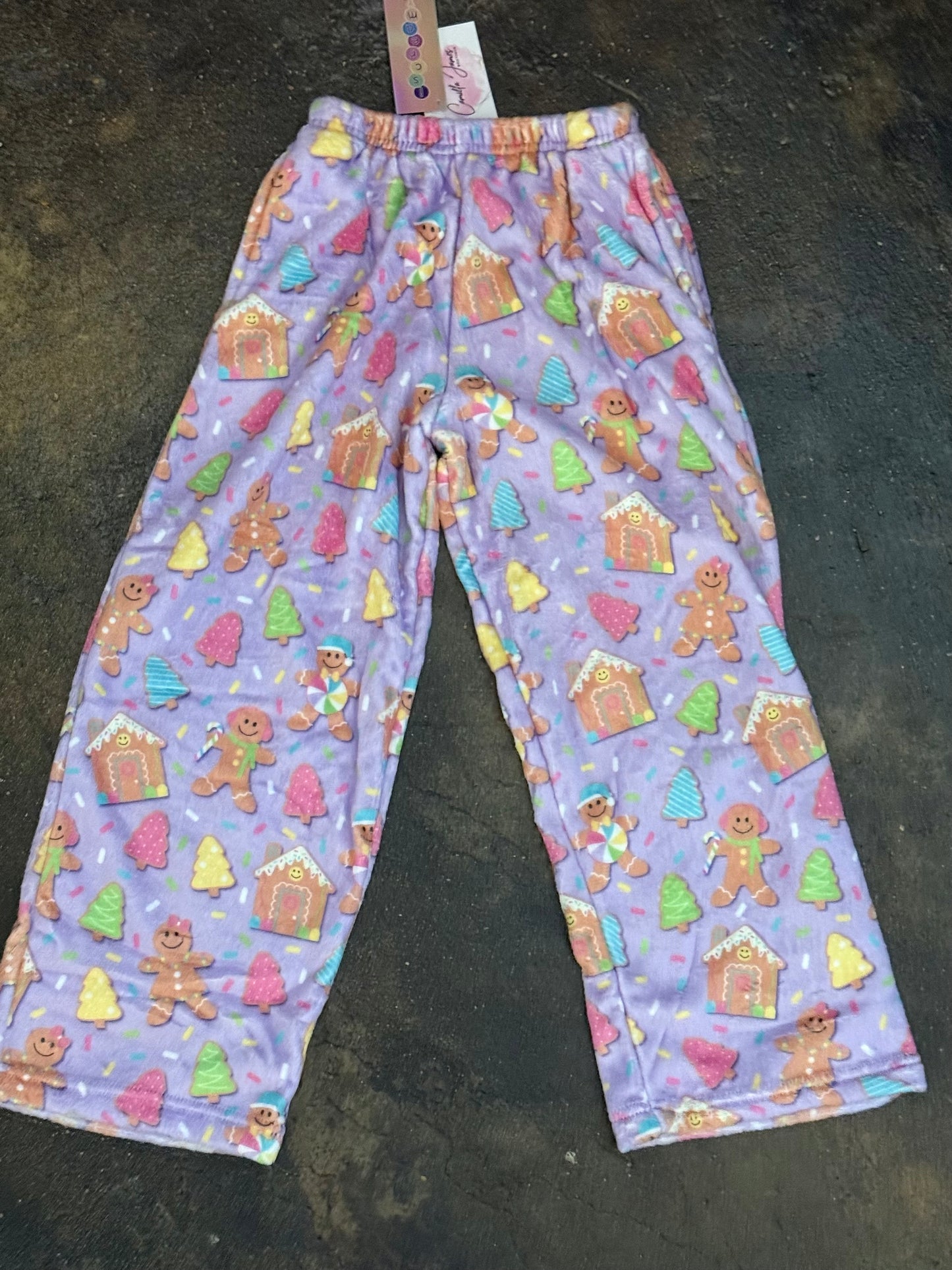 Gingerbread Plush Pajama Pants