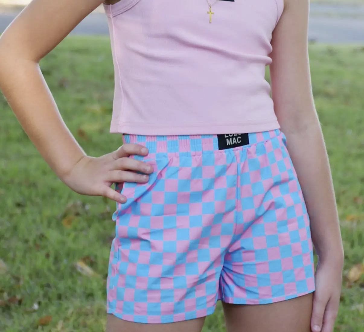 Cotton Candy LuLu Mac Shorts