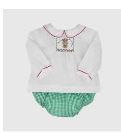 Dashers Delight Smocked Diaper Set- Boy