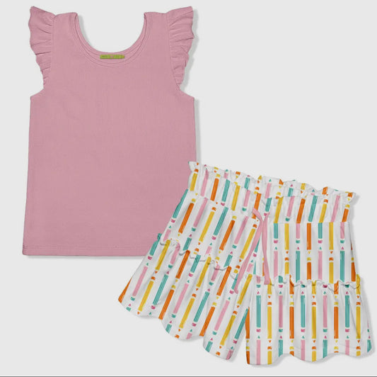 Pencil Short Set
