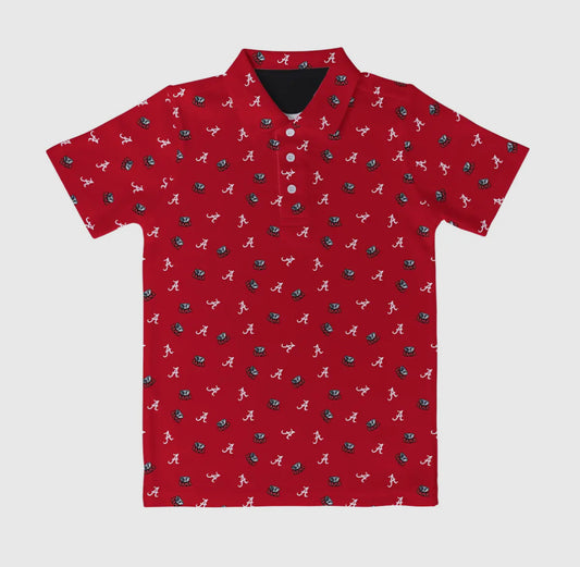 Bama Repeat Logo Polo