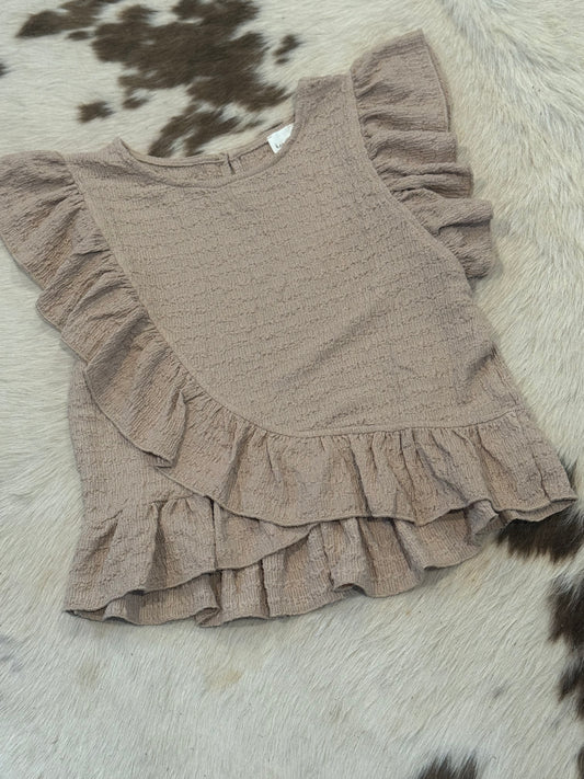 Maple Ruffle Top