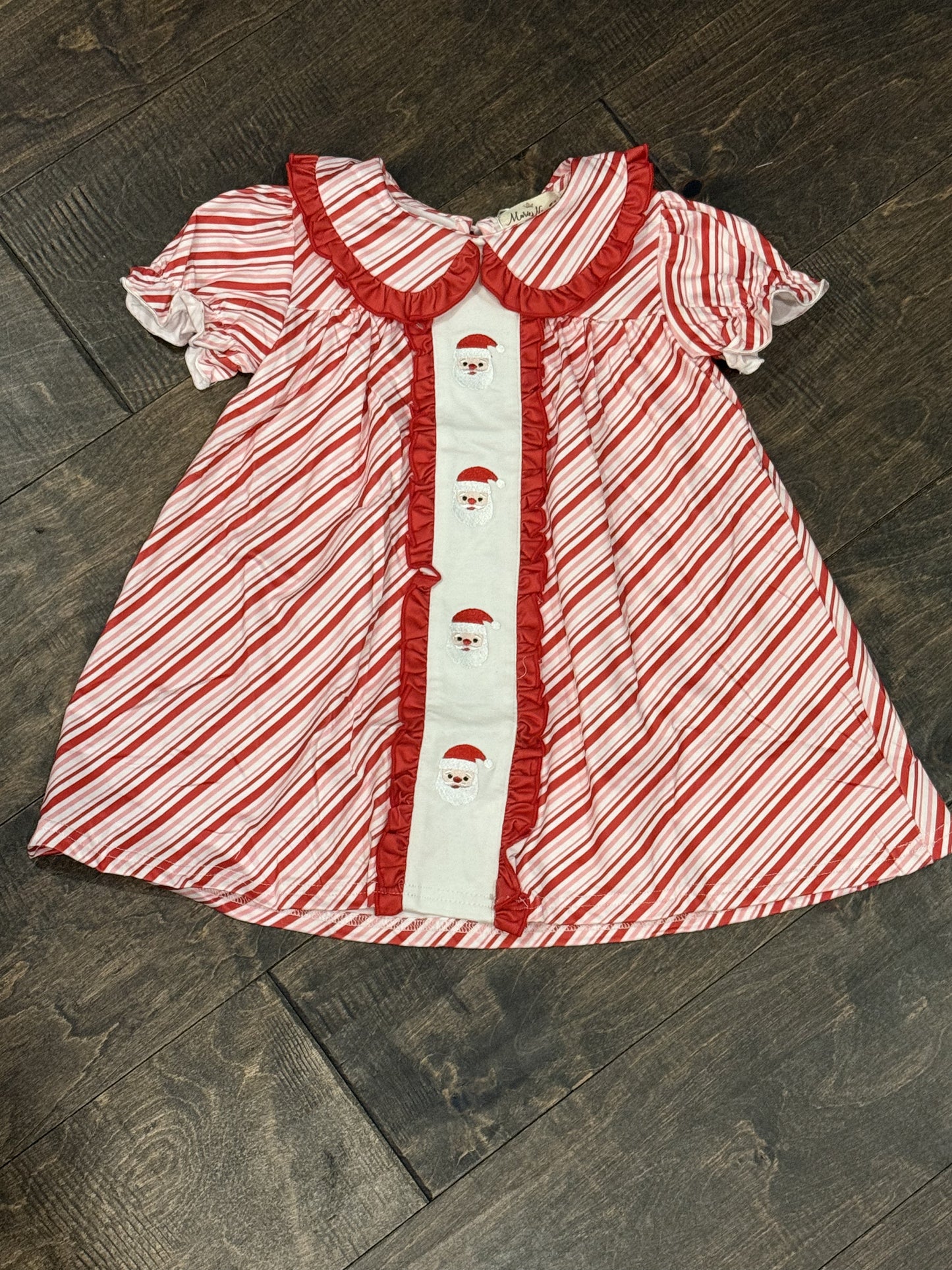 Candy Cane Santa Dress