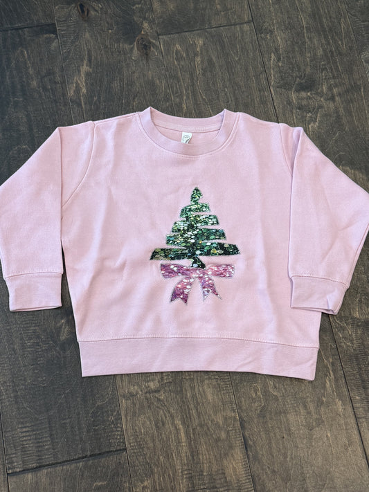 Faux Sparkle Sweatshirt