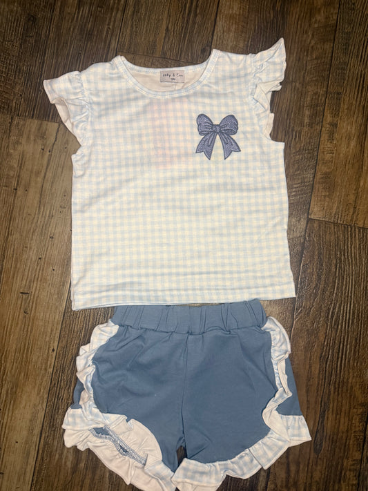 Blue Bow