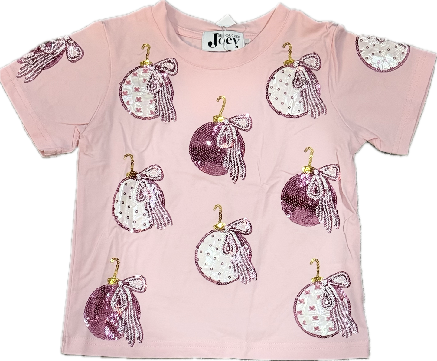 Sequin Ornament Shirt